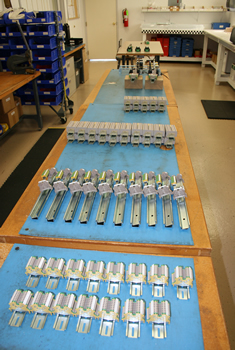 Ad-Tech CCI workshop and custom Din Rail Assemblies